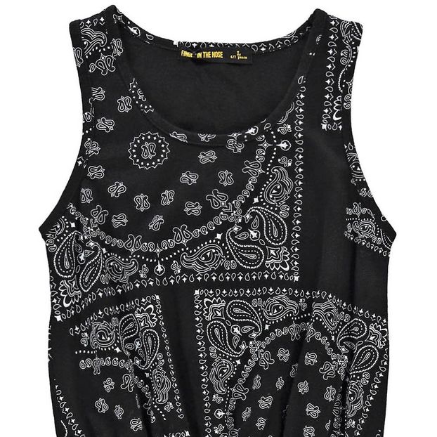 Summer Bandana Print Dress-product