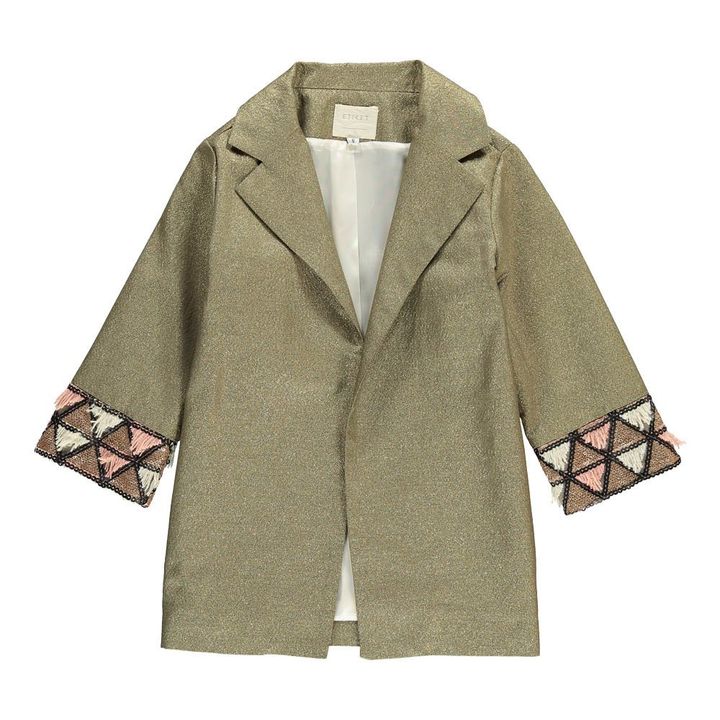 Julia Iridescent Jacket | Gold- Product image n°0