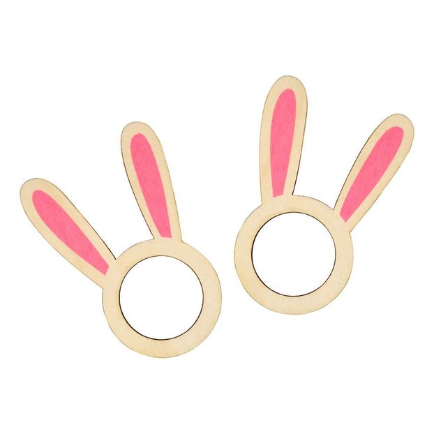 Rabbit Round Serviettes - Set of 8-product