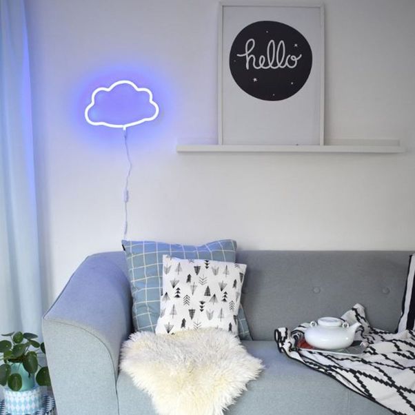 Lámpara Neón Nube-product