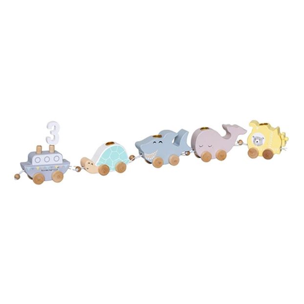 Trenino per candele di compleanno-product