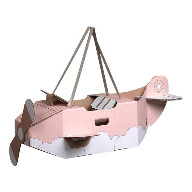 Disfraz avión de cartón-product