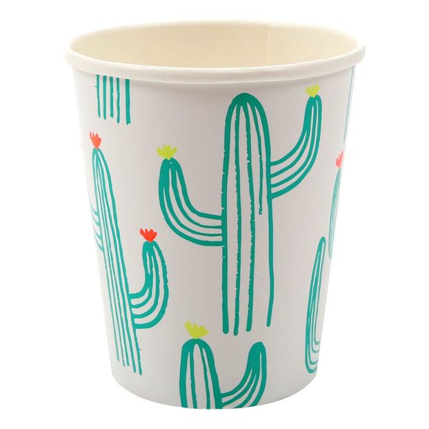 Gobelets en carton cactus - Set de 12-product
