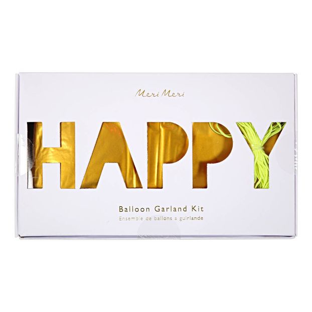 Happy Birthday Balloon Banner-product