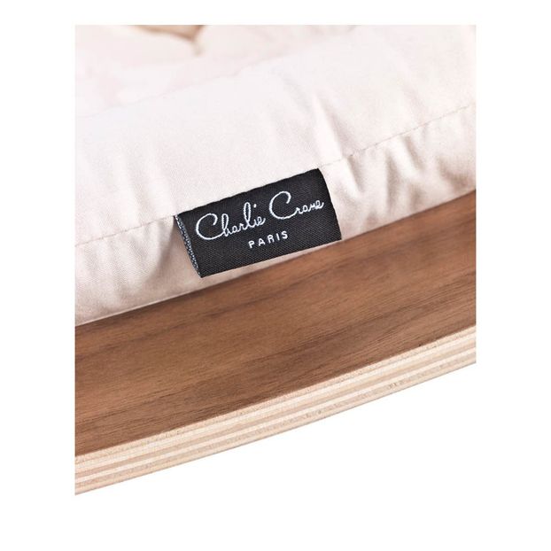 Levo Walnut Baby Bouncer-product