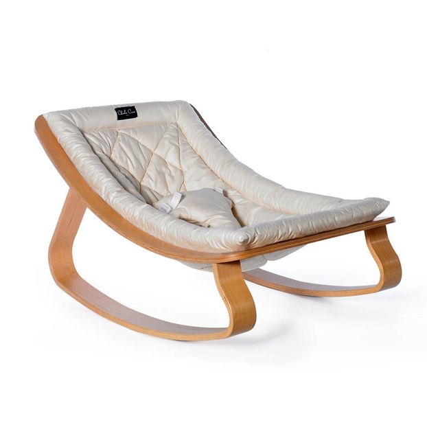 Levo Beech Wood Baby Bouncer-product