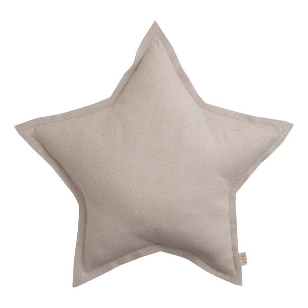 Tulle Glitter Star Cushion - Powder-product