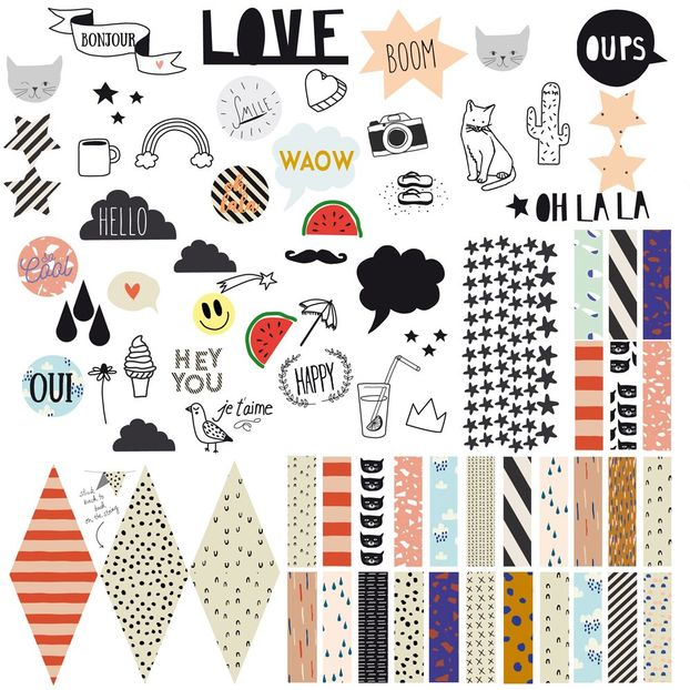 Sticker Happy pin board-product