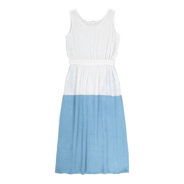 Robe Crêpe Bicolore Rununculus-product