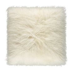product-Maison de vacances Kissen Basic aus Ziegenhaut weiß