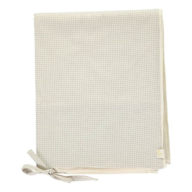Housse de couette à double petits carreaux-product