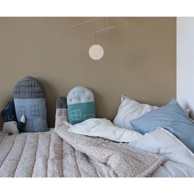 Housse de couette à double petits carreaux-product