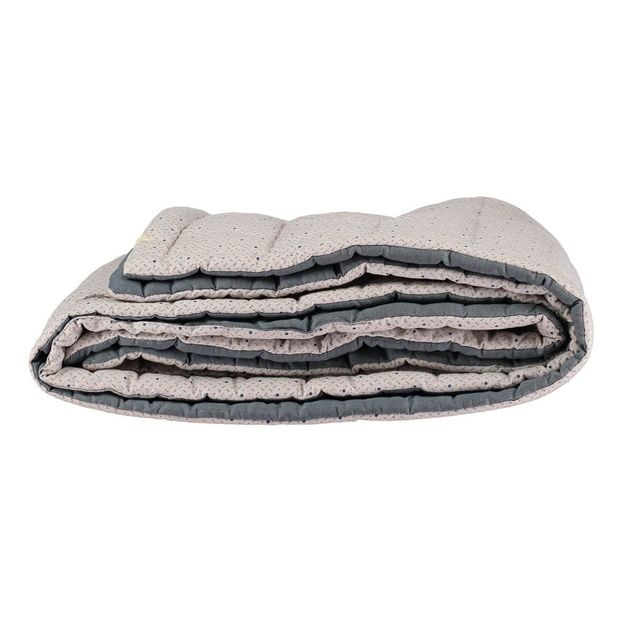 Couverture matelassée brodée main Keiko-product