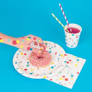 My Little Day Gobelets en carton bulles - Lot de 8-listing