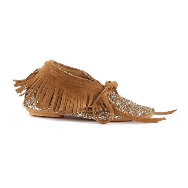 Fringe Ankle Boots-product
