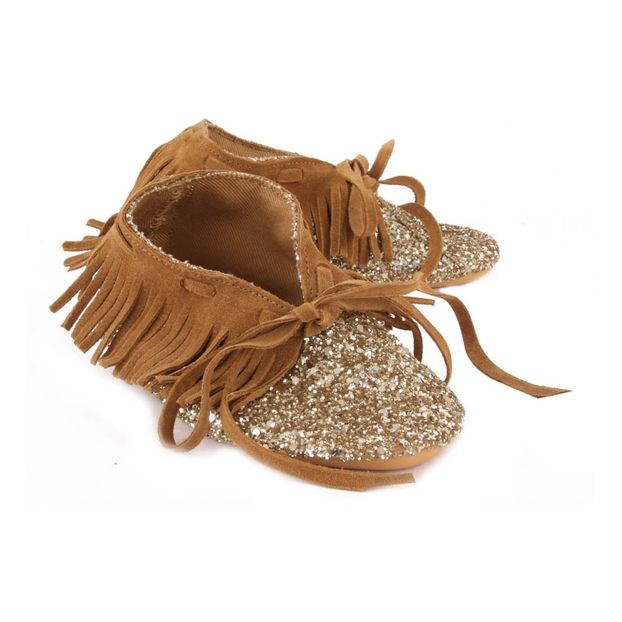 Fringe Ankle Boots-product