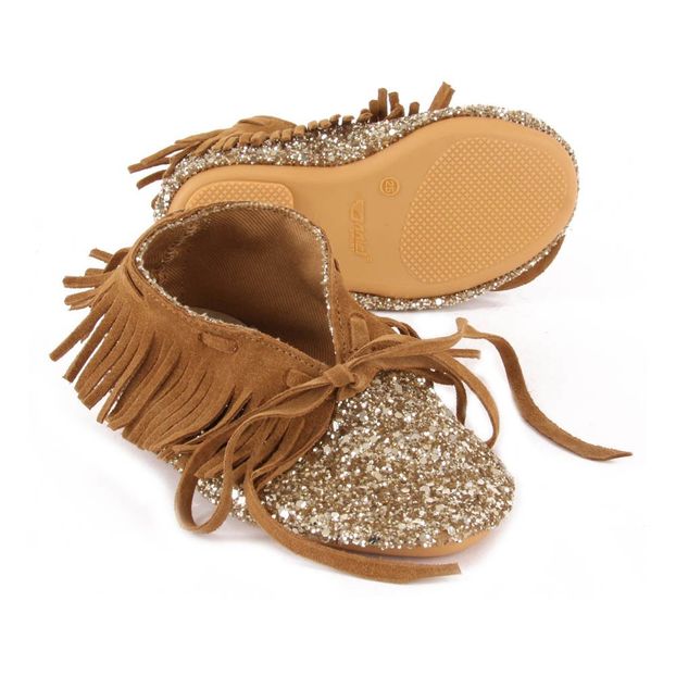 Fringe Ankle Boots-product