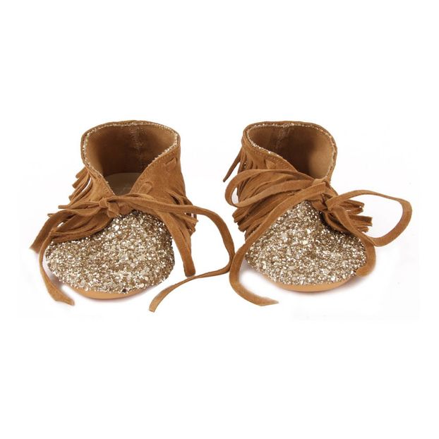 Fringe Ankle Boots-product