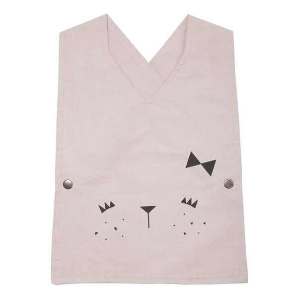 Bavoir tablier japonais lapin en coton bio-product