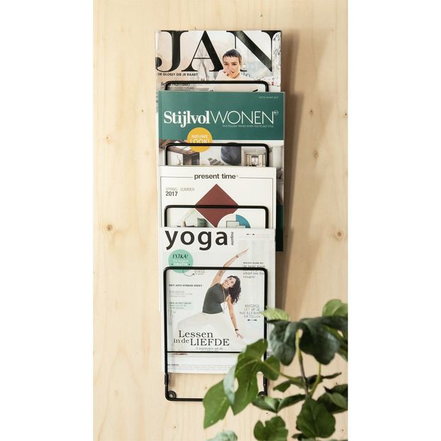 Zeitungsständer aus Stahl -product