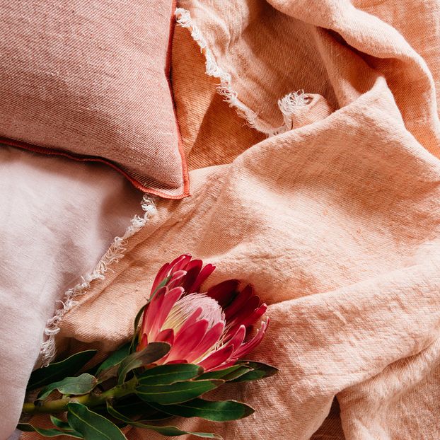 Coussin Vice Versa en Lin lavé froissé-product