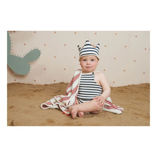 Striped Knit Blanket-product