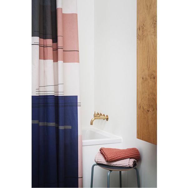 Rideau de douche Colour Block-product