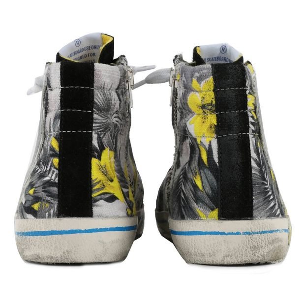 Baskets Lacets Zip Impirmé Slide-product