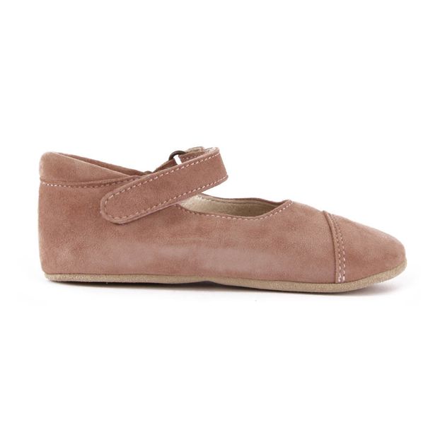 Patucos Bailarinas Ante Velcro-product
