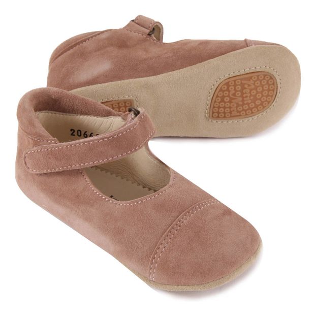 Patucos Bailarinas Ante Velcro-product