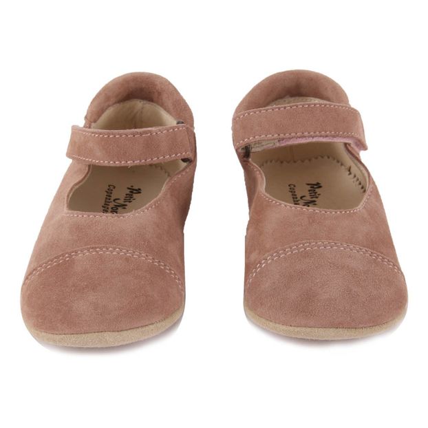 Patucos Bailarinas Ante Velcro-product