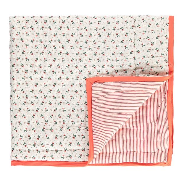 Manta reversible flores-product
