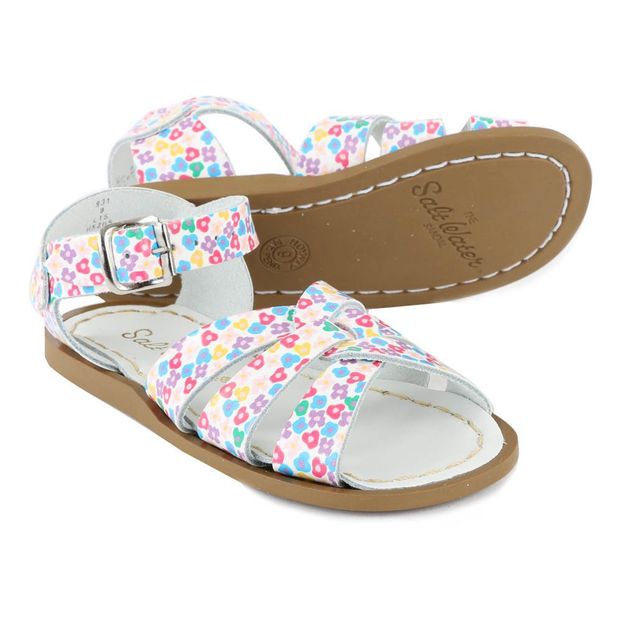 Original Flower Waterproof Leather Sandals-product