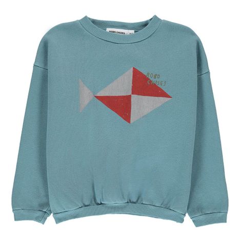 Organic Cotton Fish Sweatshirt-product