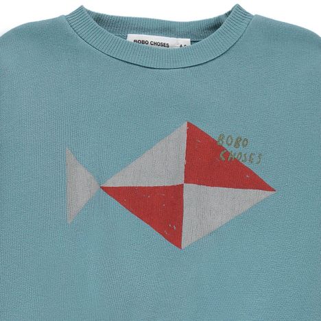 Organic Cotton Fish Sweatshirt-product