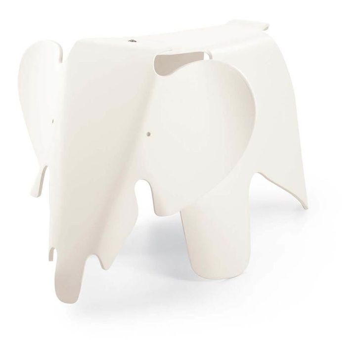 Tabouret Eléphant - Charles & Ray Eames | Blanc- Image produit n°0
