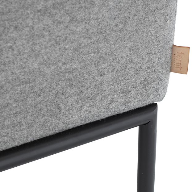 Zweifarbiges Sofa aus Baumwolle mit 2 Plätzen-product