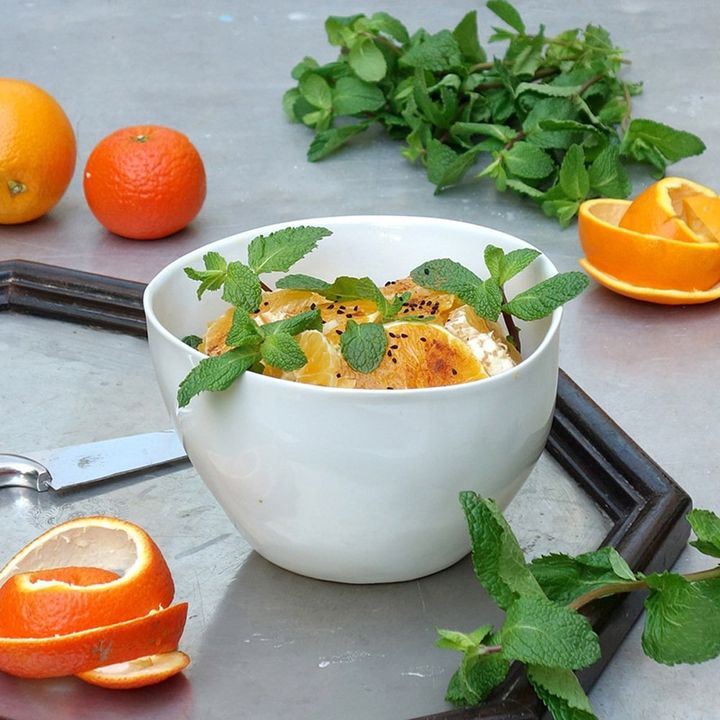 Saladier Grand bol Affamé en porcelaine- Image produit n°1