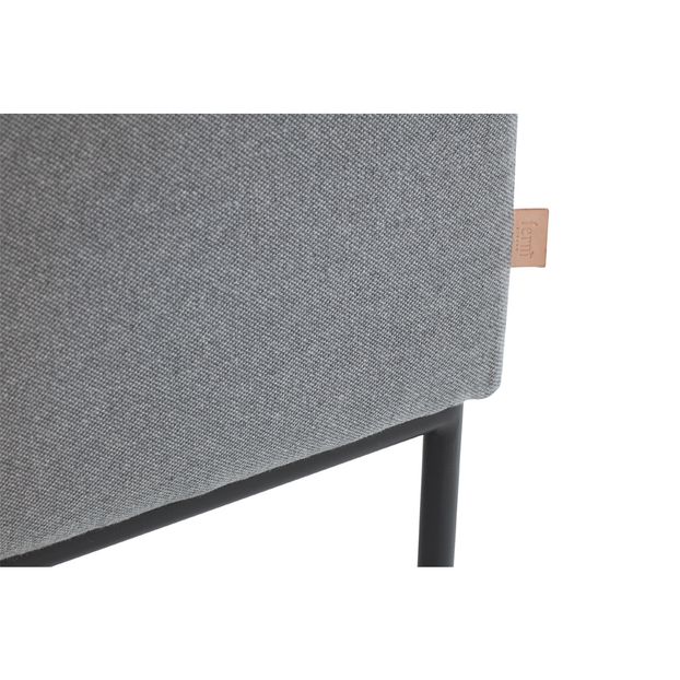 Canapé 2 places bicolore en coton-product