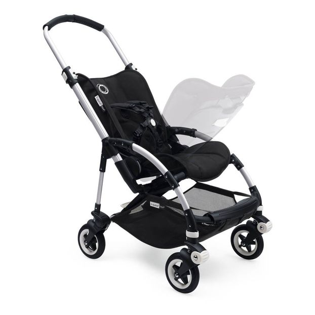 Poussette complète 2ème âge BEE5 châssis alu, assise noire-product