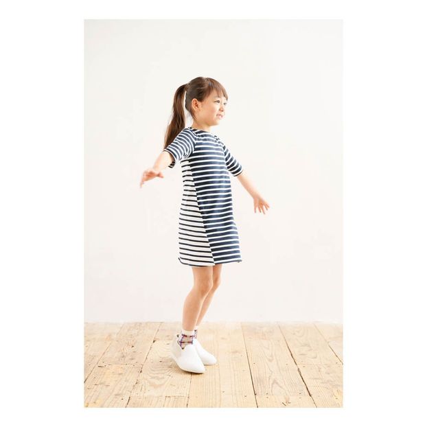 Robe Ample Rayée Bicolore-product
