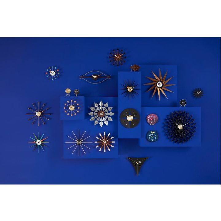 Horloge murale Ball clock - George Nelson | Noir- Image produit n°2