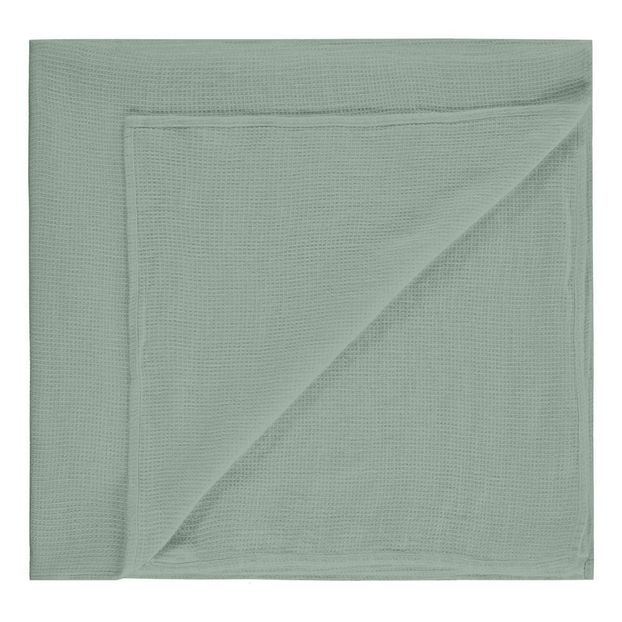 Drap de bain Nid d'abeille en Lin lavé 90x160 cm-product