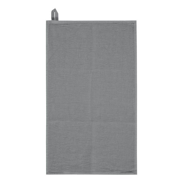 Washed Linen Honeycomb Towel-product