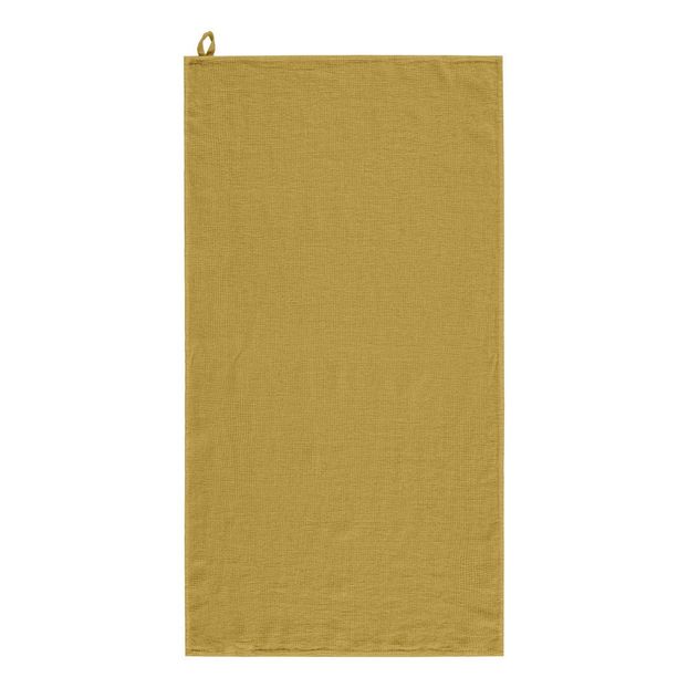 Washed Linen Honeycomb Towel-product