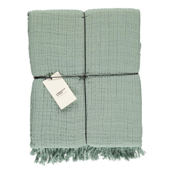 Plaid en gaze de lin lavé 130x170 cm-product