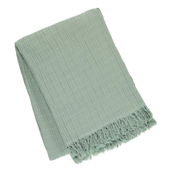 Plaid en gaze de lin lavé 130x170 cm-product