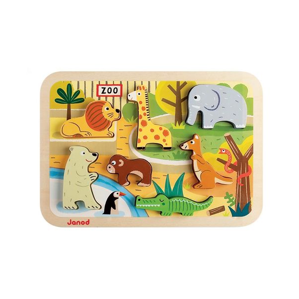 Chunky zoo Puzzle -product