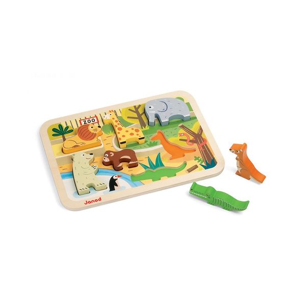 Chunky zoo Puzzle -product