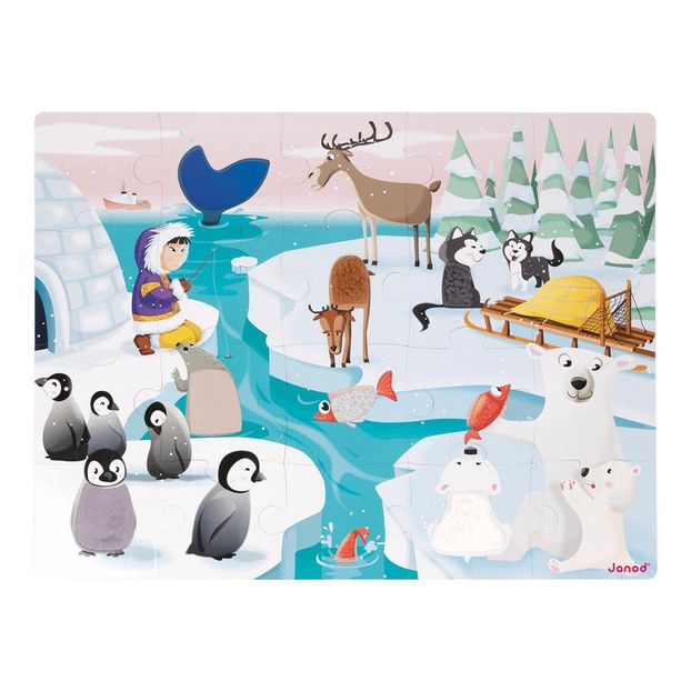 Life On Ice Touch & Feel Puzzle-product